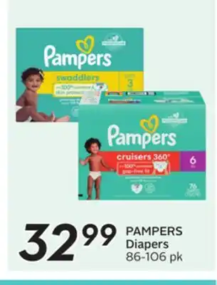 Sobeys PAMPERS Diapers offer