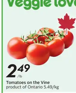 Sobeys Tomatoes on the Vine offer