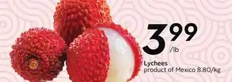Sobeys Lychees offer