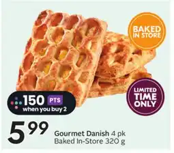 Sobeys Gourmet Danish offer