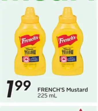 Sobeys FRENCH'S Mustard offer