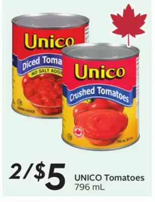 Sobeys UNICO Tomatoes offer