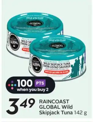 Sobeys RAINCOAST GLOBAL Wild Skipjack Tuna offer