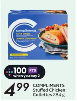 Sobeys COMPLIMENTS Stuffed Chicken Cutlettes offer