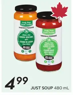 Sobeys JUST SOUP offer