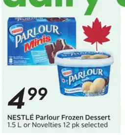 Sobeys NESTLÉ Parlour Frozen Dessert offer