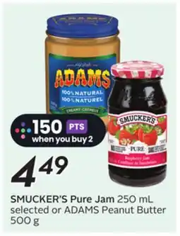 Sobeys SMUCKER'S Pure Jam offer