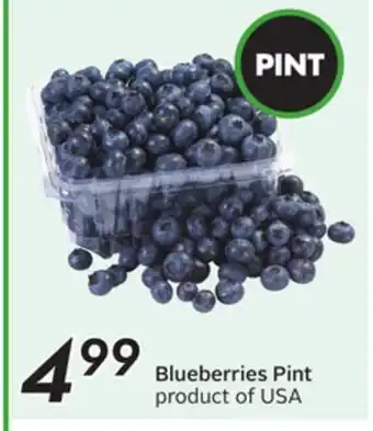 Sobeys Blueberries offer
