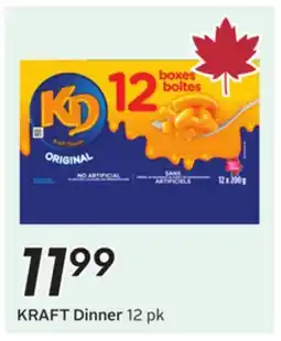 Sobeys KRAFT Dinner offer