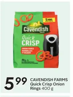 Sobeys CAVENDISH FARMS Quick Crisp Onion Rings offer