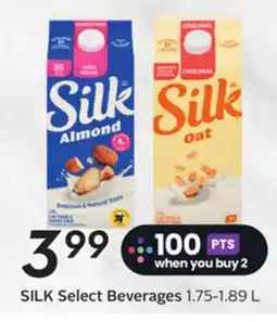 Sobeys SILK Select Beverages offer