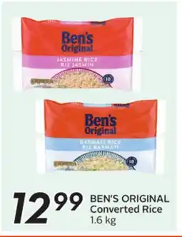 Sobeys BEN'S ORIGINAL Converted Rice offer