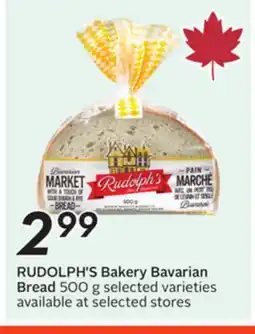 Sobeys RUDOLPH'S Bakery Bavarian Bread offer
