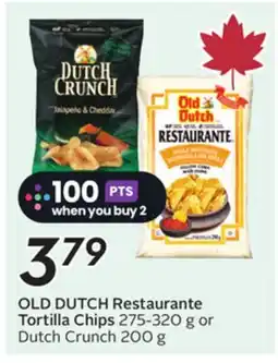 Sobeys OLD DUTCH Restaurante Tortilla Chips offer