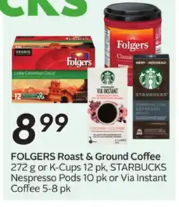 Sobeys FOLGERS Roast & Ground Coffee offer