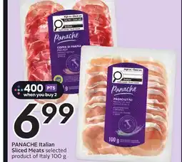 Sobeys PANACHE Italian Sliced Meats offer