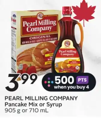 Sobeys PEARL MILLING COMPANY Pancake Mix or Syrup offer