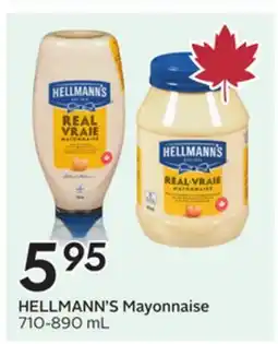Sobeys HELLMANN'S Mayonnaise offer