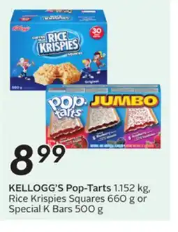 Sobeys KELLOGG'S Pop-Tarts offer