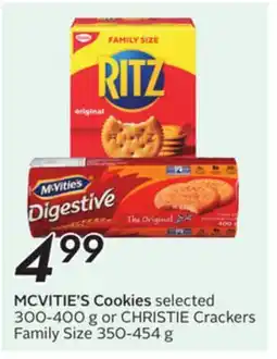 Sobeys MCVITIE'S Cookies offer