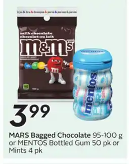 Sobeys MARS Bagged Chocolate offer