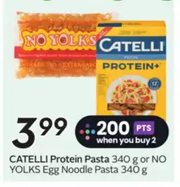 Sobeys CATELLI Protein Pasta offer