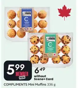 Sobeys COMPLIMENTS Mini Muffins offer