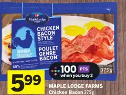 Foodland MAPLE LODGE FARMS Chicken Bacon offer