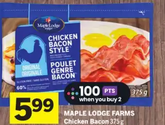 Foodland MAPLE LODGE FARMS Chicken Bacon offer