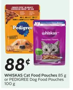 Sobeys WHISKAS Cat Food Pouches offer