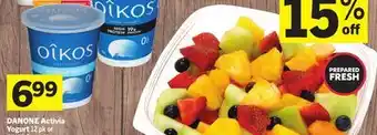 Foodland Danone Activia Yogurt offer