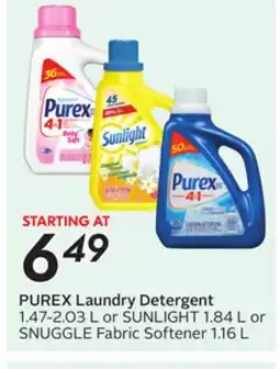 Sobeys PUREX Laundry Detergent offer