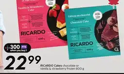 Sobeys RICARDO Cakes offer