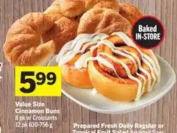 Foodland Value Size Cinnamon Buns offer