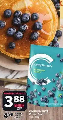 Foodland COMPLIMENTS Frozen Fruit offer
