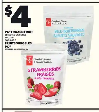 Independent Grocer PC FROZEN FRUIT, 300-600 G offer