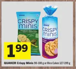 Foodland QUAKER Crispy Minis offer