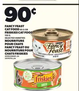 Independent Grocer FANCY FEAST CAT FOOD 85G OR CAT FOOD FRISKIES CAT FOOD 156G offer