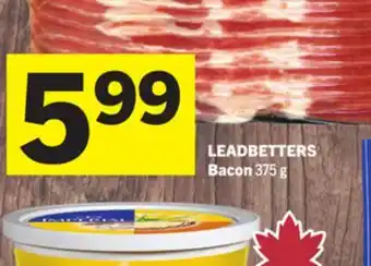 Foodland LEADBETTERS Bacon 375 g offer