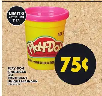 Independent Grocer PLAY-DOH SINGLE CAN offer