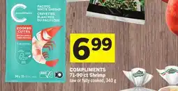 Foodland COMPLIMENTS 71-90 ct Shrimp offer
