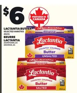 Independent Grocer LACTANTIA BUTTER, 454 G offer
