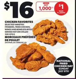 Independent Grocer CHICKEN FAVORITES, 320-870 G offer