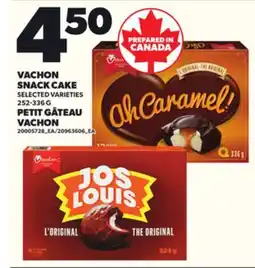 Independent Grocer VACHON SNACK CAKE, 252-336 G offer