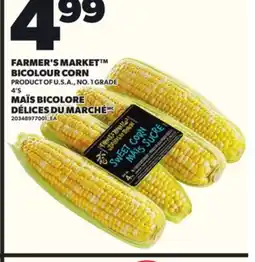 Independent Grocer FARMER'S MARKET BICOLOUR CORN, 4'S offer