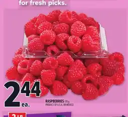 Metro RASPBERRIES offer