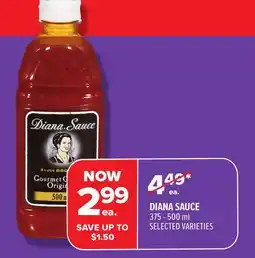 Metro DIANA SAUCE offer