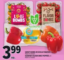 Metro SUNSET BOMBS OR SECILIA TOMATOES offer
