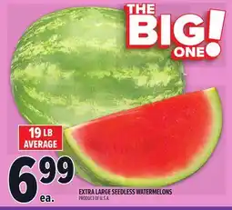 Metro EXTRA LARGE SEEDLESS WATERMELONS offer