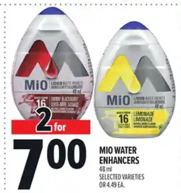 Metro MIO WATER ENHANCERS offer